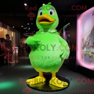 Figura de máscara de pato...