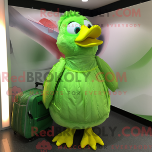Lime Green Duck...