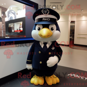 Navy Pho maskotdraktfigur...