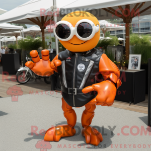 Postava maskota Orange Crab...