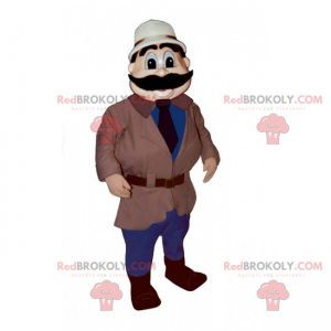 Professionel maskot - eventyrer - Redbrokoly.com