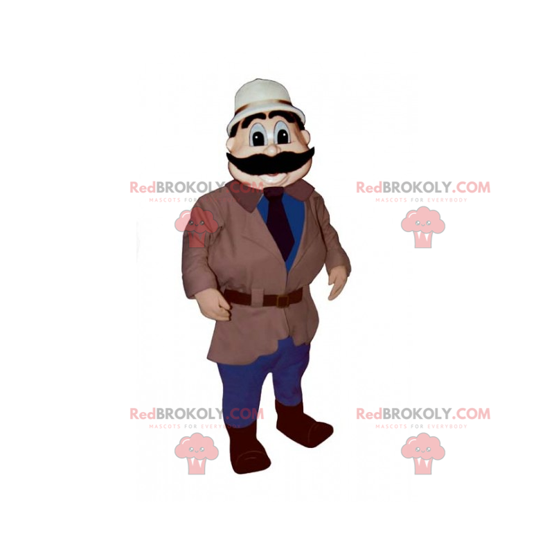 Mascotte professionale - avventuriero - Redbrokoly.com