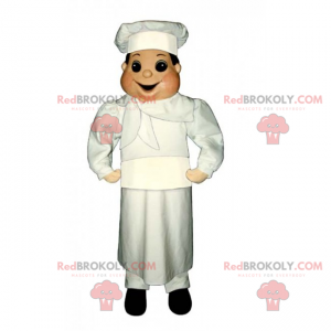 Profesionální maskot - kuchař - Redbrokoly.com