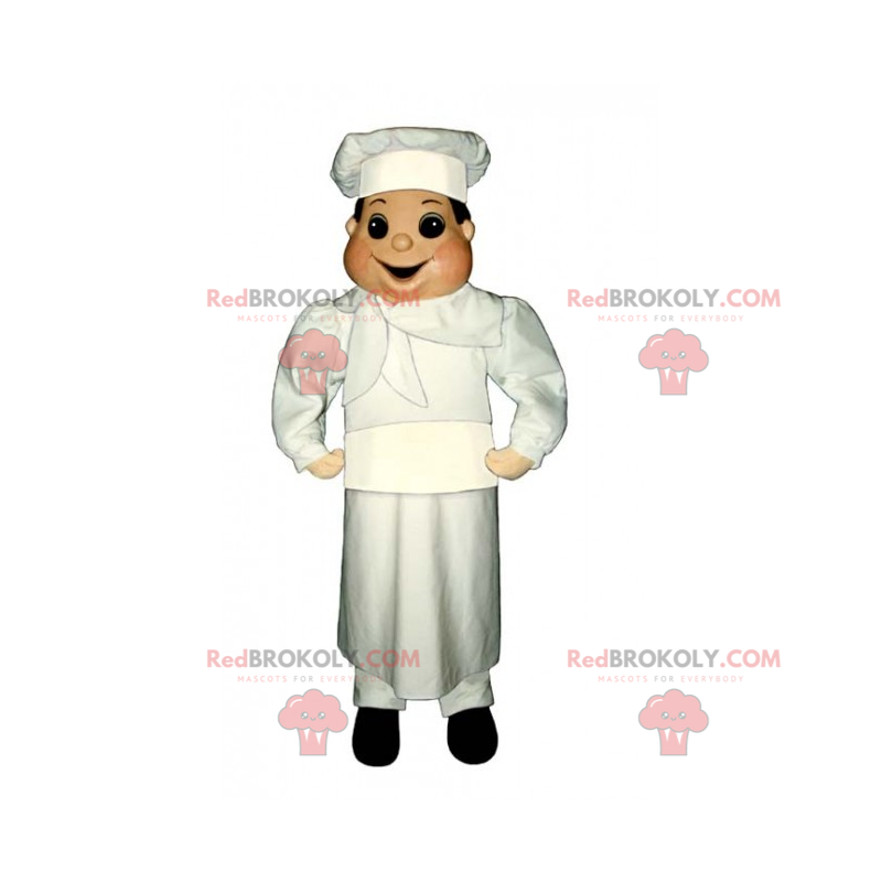 Mascotte professionale - Chef - Redbrokoly.com