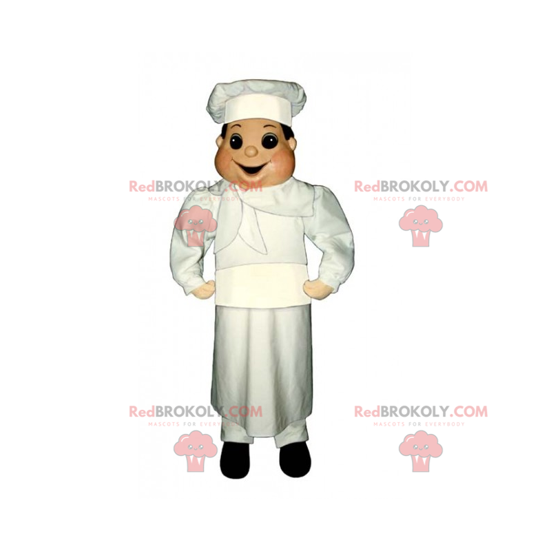 Professionelles Maskottchen - Chef - Redbrokoly.com