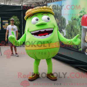 Disfraz de mascota de Lime...