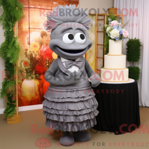 Gray Wedding Cake mascot...
