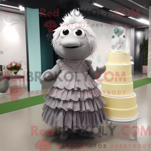 Gray Wedding Cake mascot...