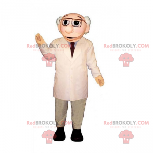 Professionele mascotte - wetenschapper - Redbrokoly.com