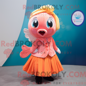 Postava maskota Peach Betta...