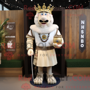Cream King maskot kostume...