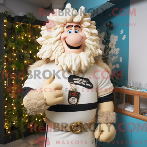 Cream King mascottekostuum...