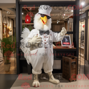 White Roosters...