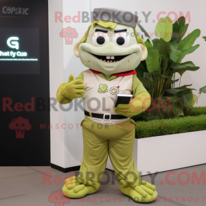 Postava maskota Olive Pad...