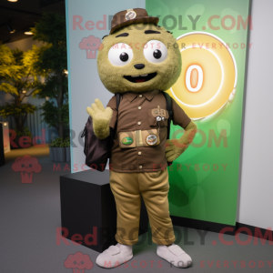 Postava maskota Olive Pad...