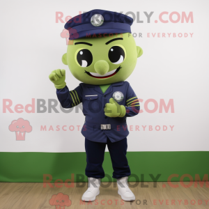 Olive Navy Soldier máscara...