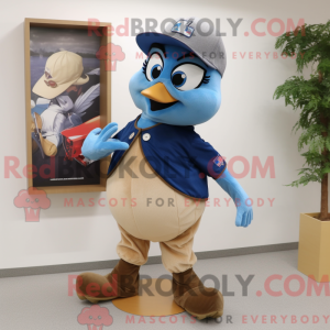 Maskotka Tan Blue Jay z...