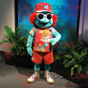 Mascotte de personnage de...