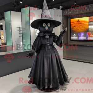 Black Witch S Hat mascot...