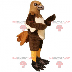 Dreifarbiges Adler-Maskottchen - Redbrokoly.com