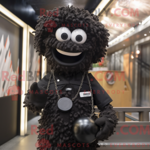 Black Meatballs mascot...