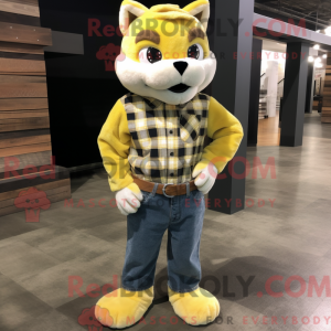 Figura de máscara de Bobcat...