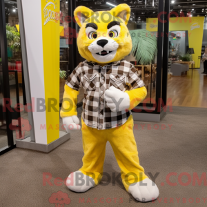 Figura de máscara de Bobcat...