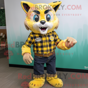 Figura de máscara de Bobcat...