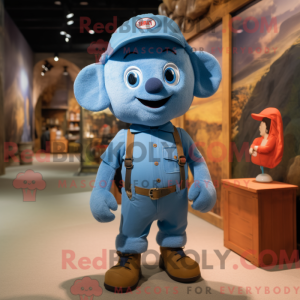 Sky Blue Pendant maskot...