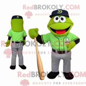 Lime Green Attorney mascot...
