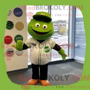 Lime Green Attorney mascot...