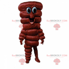 Piece of wood mascot - Redbrokoly.com