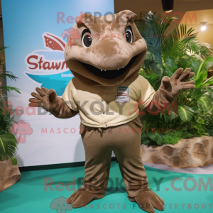 Disfraz de mascota Stingray...