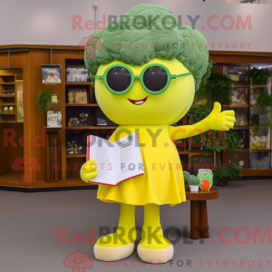 Citrongul Broccoli maskot...
