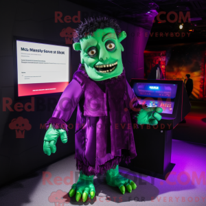 Mascotte de monstre de...
