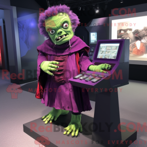 Mascotte de monstre de...