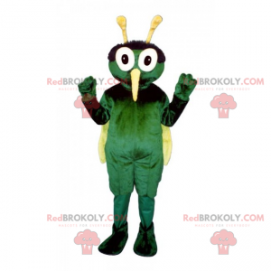 Mascotte de mouche aux grands yeux - Redbrokoly.com