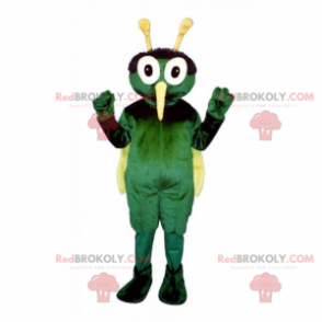 Mascote mosca de olhos grandes - Redbrokoly.com