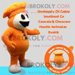 Disfraz de mascota Orange...