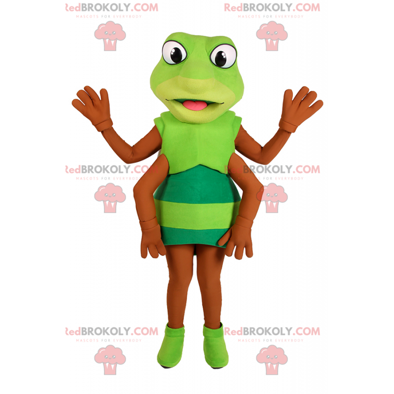 Grünes Fliegenmaskottchen - Redbrokoly.com Grünes Fliegenmaskottchen - Redbrokoly.com