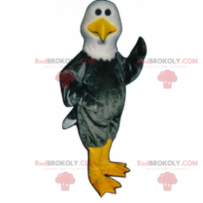 Mascote gaivota bicolor - Redbrokoly.com