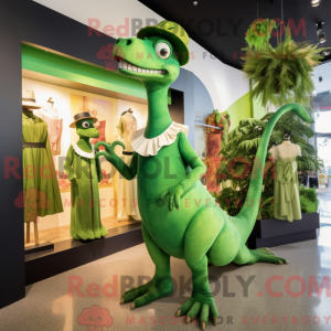 Skoggrønn Parasaurolophus...