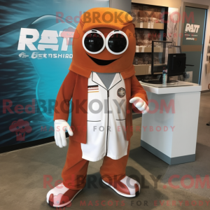 Rust Doctor maskot kostume...