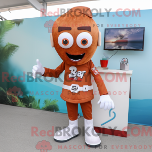 Disfraz de mascota de Rust...