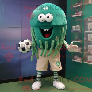 Personaggio mascotte medusa...