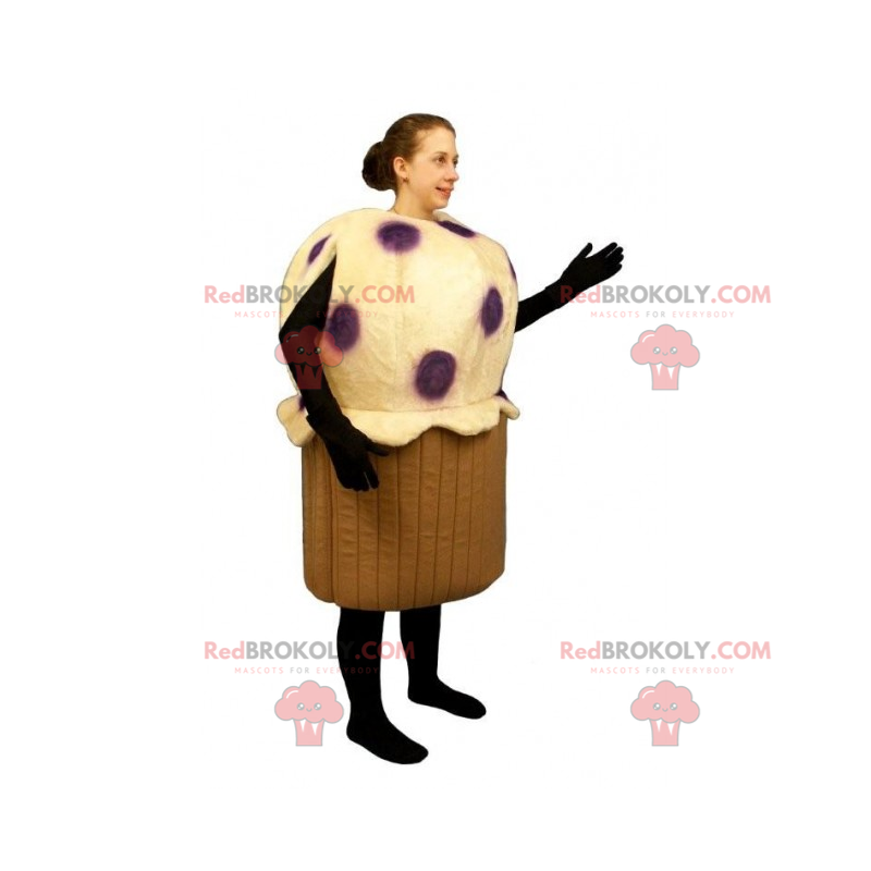 Fruit muffin mascotte - Redbrokoly.com