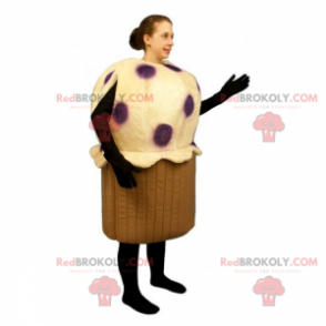 Fruit muffin mascot - Redbrokoly.com