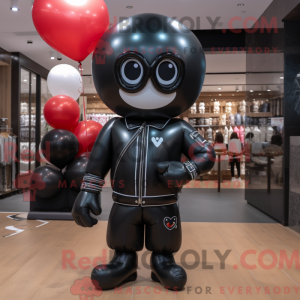 Balony w kształcie czarnego...