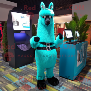 Costume de mascotte de lama...
