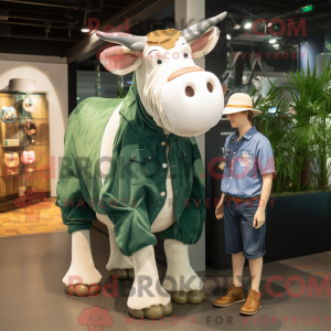 Figura de máscara de vaca...